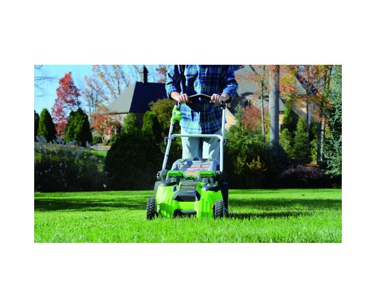 Аккумуляторная газонокосилка Greenworks Twin Force G40LM49DB 2500207 – изображение 2