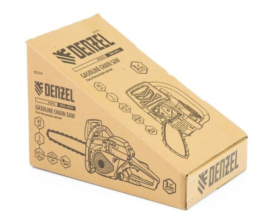 Бензиновая цепная пила Denzel DGS-4516 – изображение 3