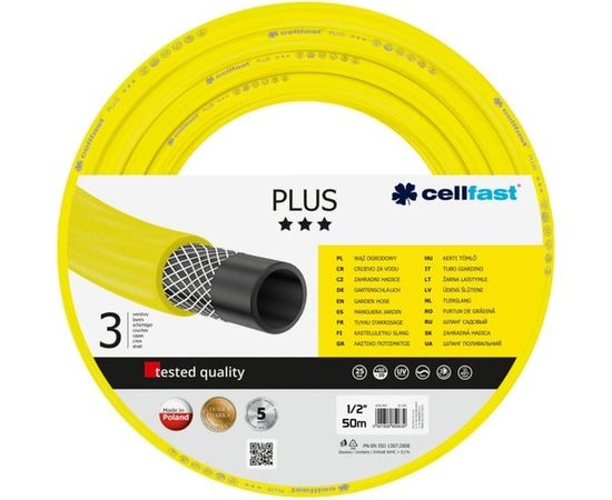 Садовый Шланг Cellfast PLUS 1/2, 50 м 10-201 