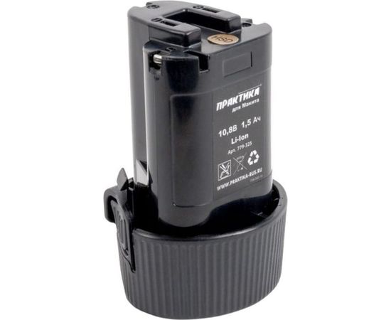 Аккумулятор (10.8 В; 1.5 А*ч; Li-Ion) для инструментов MAKITA ПРАКТИКА 779-325 