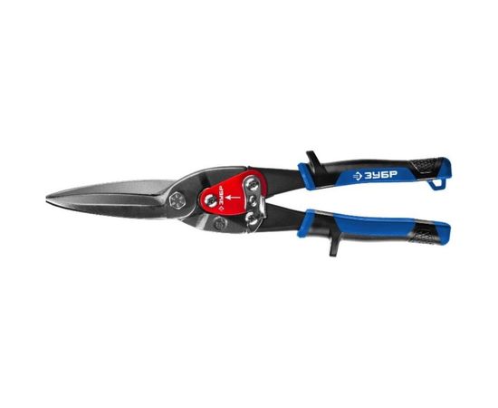 Удлиненные ножницы по металлу Зубр ПРОФЕССИОНАЛ прямые 23130-SL 