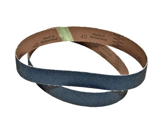 Лента шлифовальная абразивная (2 шт; 30x533 мм; P40) для ленточного напильника ABRAFORM sm-30-533-40 