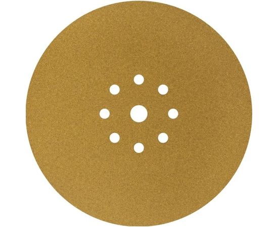 Шлифовальный круг на липучке ABRAFORM Giraffe GOLD 225 мм, 9 отв., Р100 AF-GG-100 