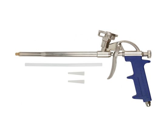 Пистолет для монтажной пены КУРС алюминиевый корпус 14265 