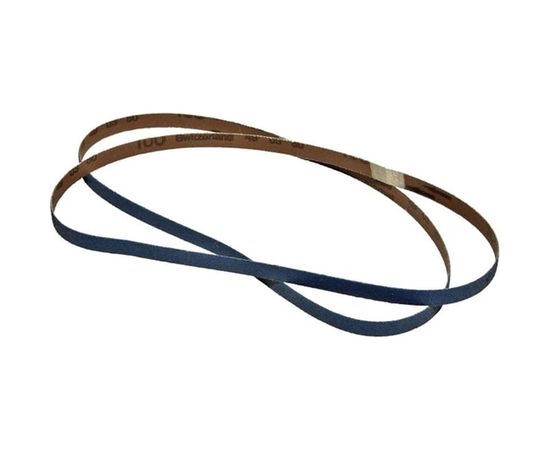 Лента шлифовальная абразивная (2 шт; 9x533 мм; P100) для ленточного напильника ABRAFORM sm-9-533-100 