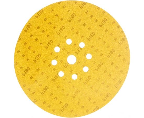 Шлифовальный круг на липучке ABRAFORM Giraffe GOLD 225 мм, 9 отв., Р180 AF-GG-180 