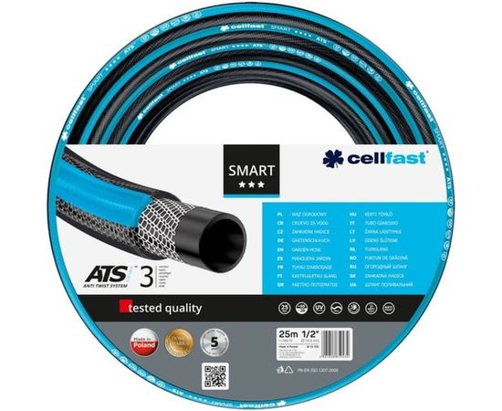 Садовый шланг Cellfast SMART ATS VARIANT 1/2”, 25 м 13-100 