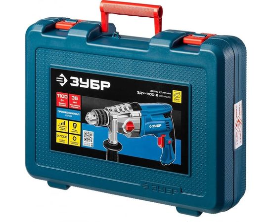 Ударная дрель Зубр ЗДУ-1100-2 ЭРМКМ2 – изображение 10