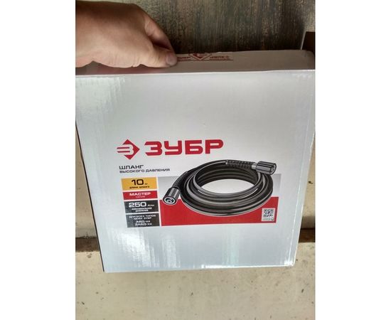 Шланг высокого давления для мини моек (70-225 Атм; 10м) для пистолета 375 серии Зубр 70411-375-10 – изображение 17