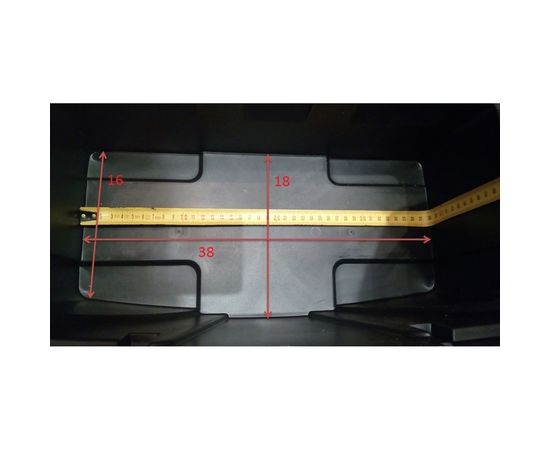 Ящик для инструмента СИБРТЕХ 430x235x250мм (18"), пластик 90805 – изображение 2