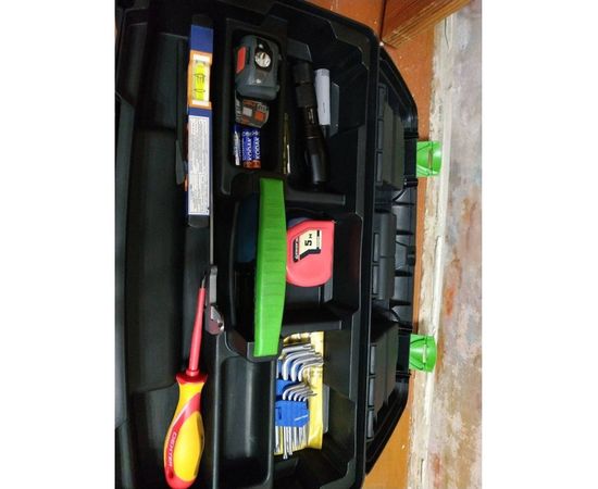 Ящик для инструментов 21”, с органайзерами СИБРТЕХ 90809 – изображение 3