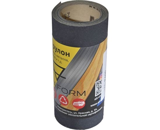 Рулон абразивный БУМ (115x2500 мм; P400) ABRAFORM afr115-2500-400 – изображение 7