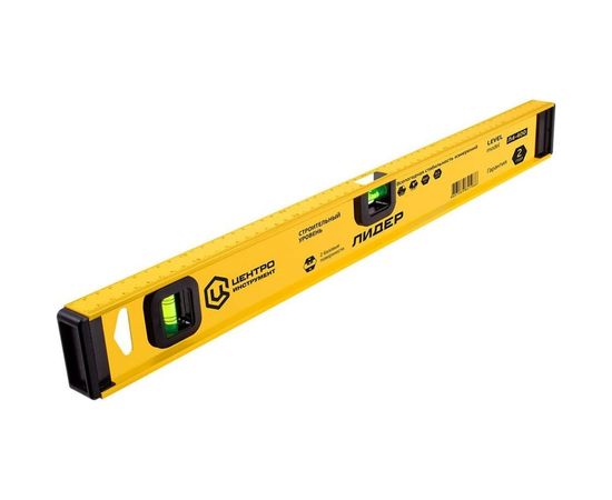 Уровень 600 мм, 3 глазка Biber Суприм 40332 тов-084709 – изображение 2