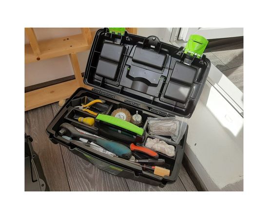 Ящик для инструментов 18 ”, с органайзерами СИБРТЕХ 90808 – изображение 7