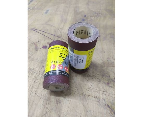 Рулон абразивный БУМ (115x2500 мм; P120) ABRAFORM afr115-2500-120 – изображение 3