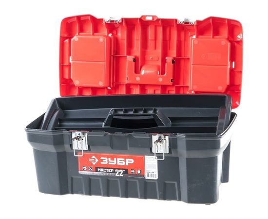 Ящик для инструмента, пластиковый ЗУБР МАСТЕР-22 38180-22_z02 – изображение 3