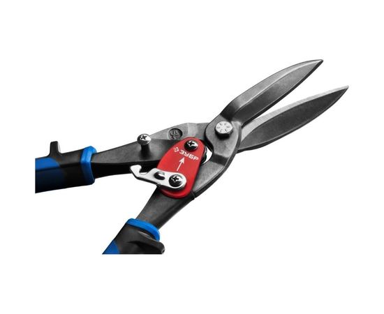 Удлиненные ножницы по металлу Зубр ПРОФЕССИОНАЛ прямые 23130-SL – изображение 3