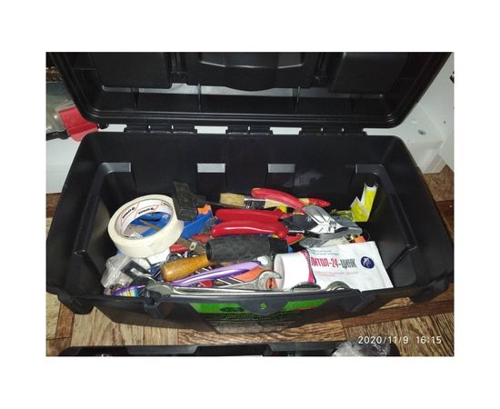 Ящик для инструментов 18 ”, с органайзерами СИБРТЕХ 90808 – изображение 2