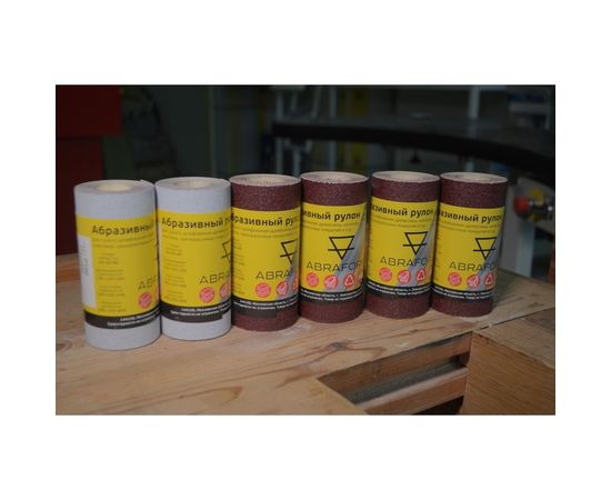 Рулон абразивный БУМ (115x2500 мм; P80) ABRAFORM afr115-2500-080 – изображение 4