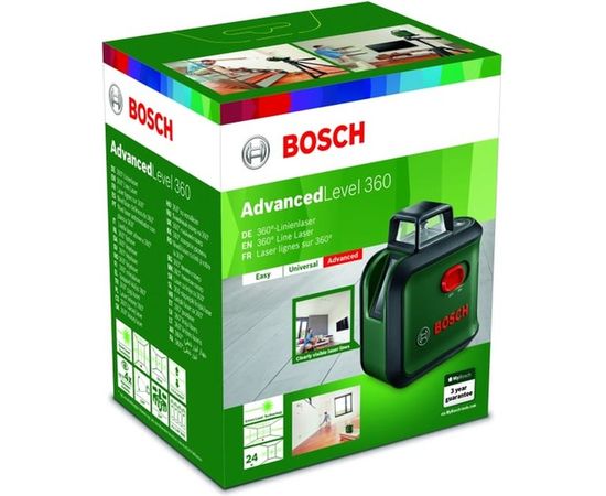Лазерный нивелир Bosch Advanced Level 360 0603663B03 – изображение 9