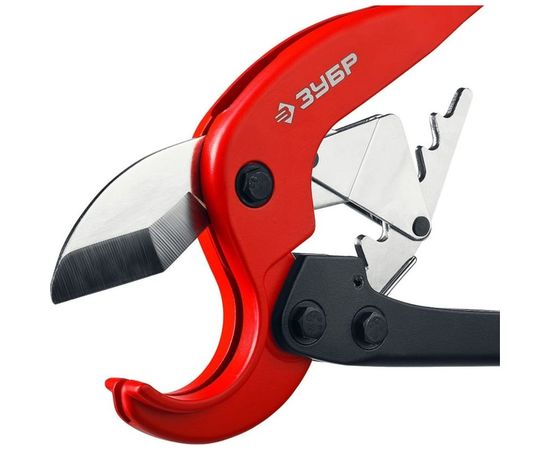 Двуручные ножницы Зубр Мастер 23703-63 для пластиковых труб максимальный d=63 мм – изображение 3