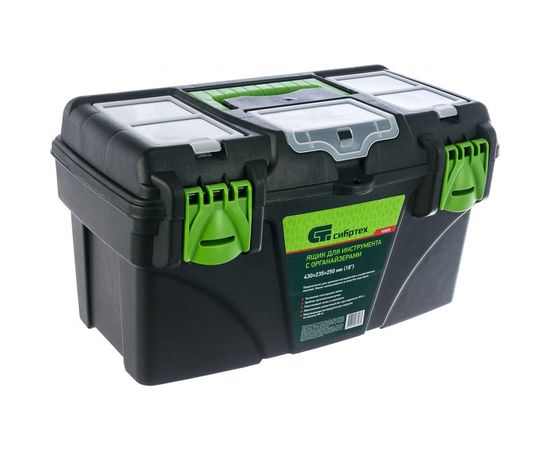 Ящик для инструментов 18 ”, с органайзерами СИБРТЕХ 90808 – изображение 25