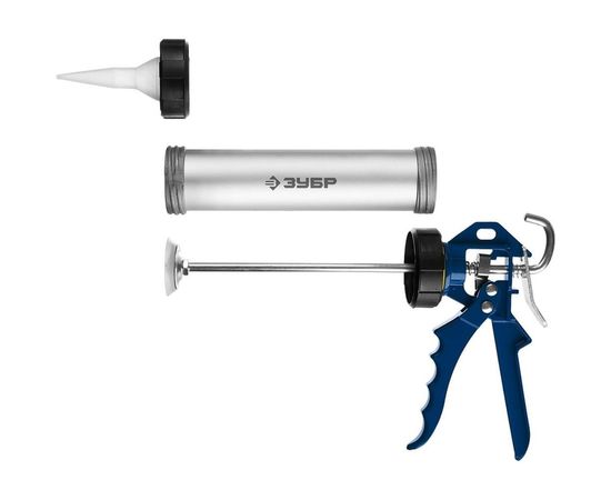 Пистолет для герметика ЗУБР ПРОФЕССИОНАЛ 600 мл 06633-60 – изображение 3