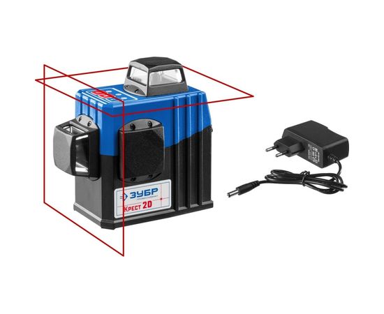 Линейный лазерный нивелир ЗУБР Крест-2D Профессионал 34907 – изображение 10