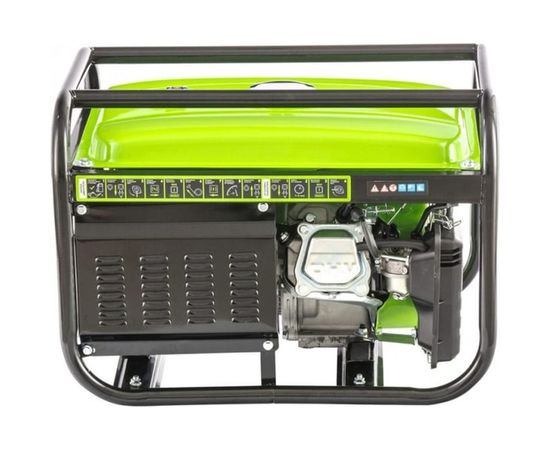 Бензиновый генератор 3,2 кВт, 230В, 4-х такт., 15 л, ручной стартер СИБРТЕХ БС-3500 94544 – изображение 8