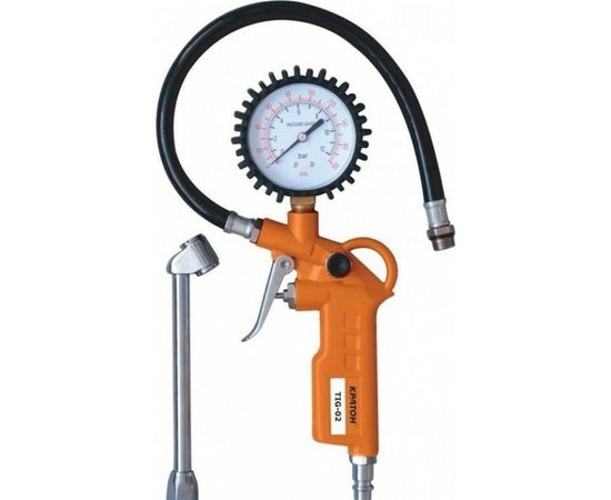 Пистолет с манометром для подкачки шин Кратон TIG-02 3 01 02 035 – изображение 6