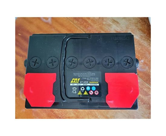 Аккумуляторная батарея FIRE BALL 6ст- 60 0 R Аз – изображение 4