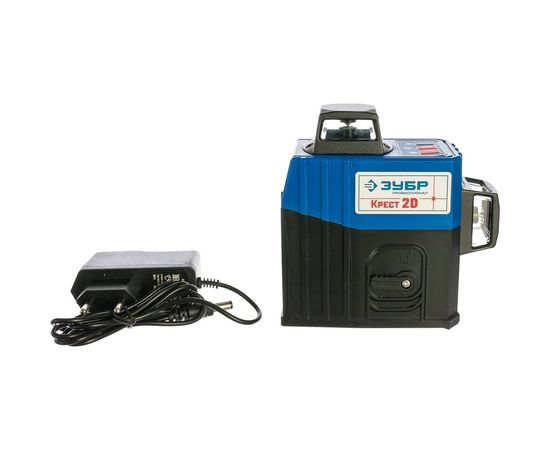 Линейный лазерный нивелир ЗУБР Крест-2D Профессионал 34907 – изображение 7