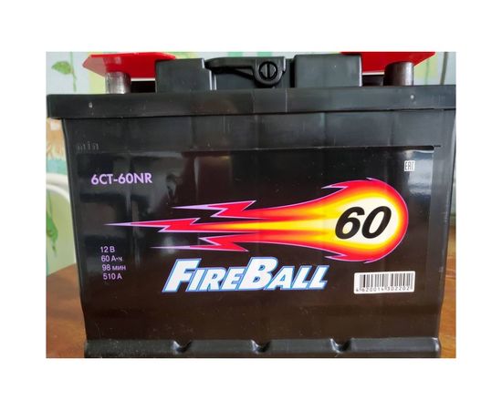 Аккумуляторная батарея FIRE BALL 6ст- 60 0 R Аз – изображение 3