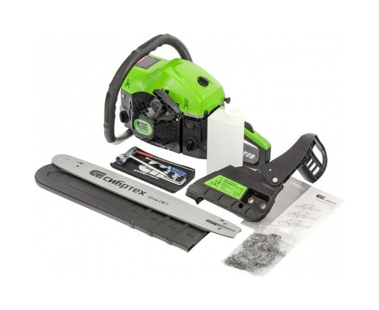 Бензиновая цепная пила СИБРТЕХ ПЦБ-5245 95204 – изображение 9