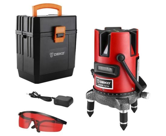 Уровень лазерный DEKO DKLL02RB SET 3 065-0276 