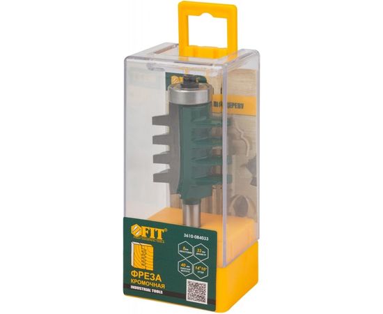 Фреза кромочная пазо-шиповая (33х40х86.3 мм) FIT 3610-084033 