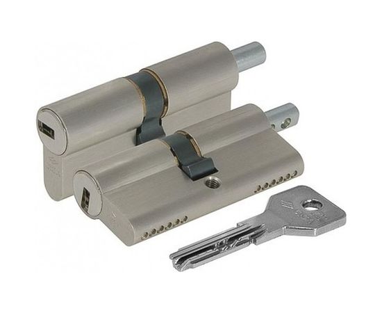 Цилиндровый механизм под вертушку CISA ASIX OE302-23.12 100 мм/45+10+45, НИКЕЛЬ 18773 