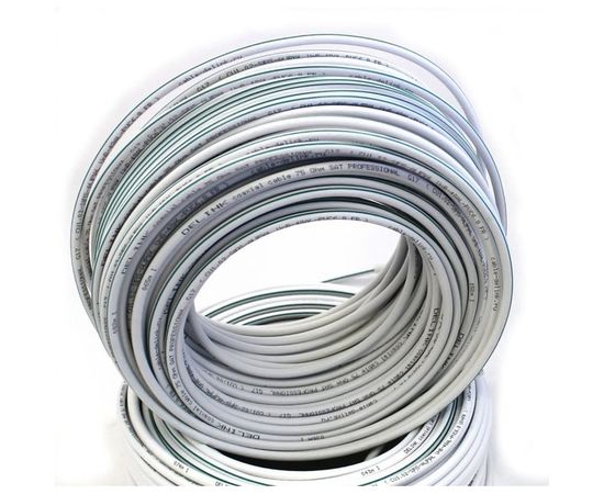 Коаксиальный кабель Delink 75 Ом SAT PROFESSIONAL G19 100м 17317 