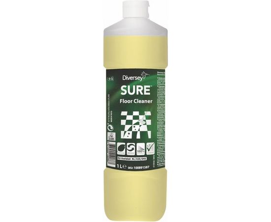 Средство для мытья полов Diversey SURE Floor Cleaner 100891587 