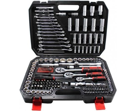 Набор инструментов FORCEKRAFT 216пр, 1/43/81/2 47292 FK-38841 