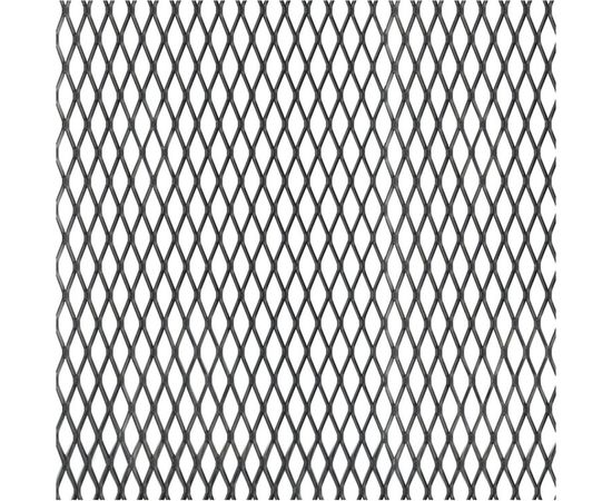 Лист GAH ALBERTS сетка, алюминиевый, черный 600x1000x1, 465919 