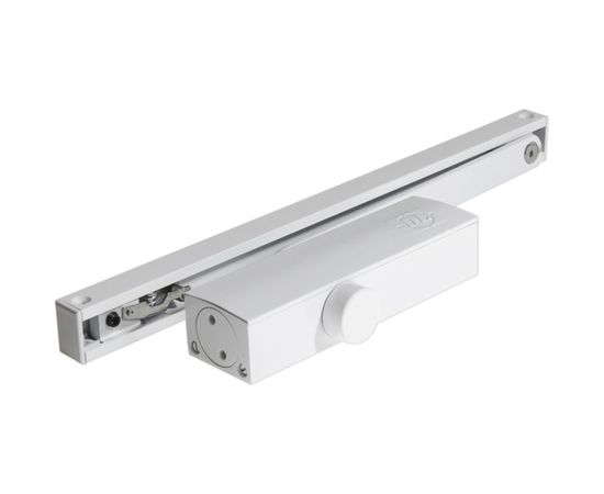 Доводчик DOORLOCK DL100S size 3 со скользящей тягой, белый, с функцией Hold Open 75514 