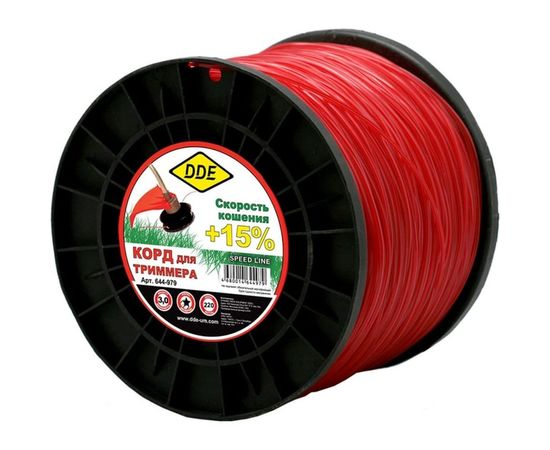 Корд триммерный (3.0 мм; 220 м; звезда) DDE 644-979 