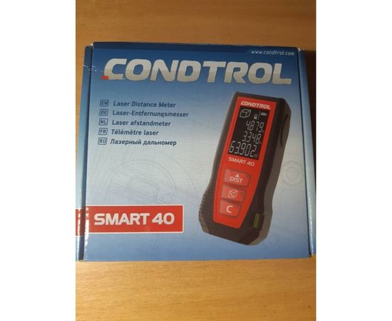 Лазерный дальномер CONDTROL Smart 40 1-4-097 – изображение 8