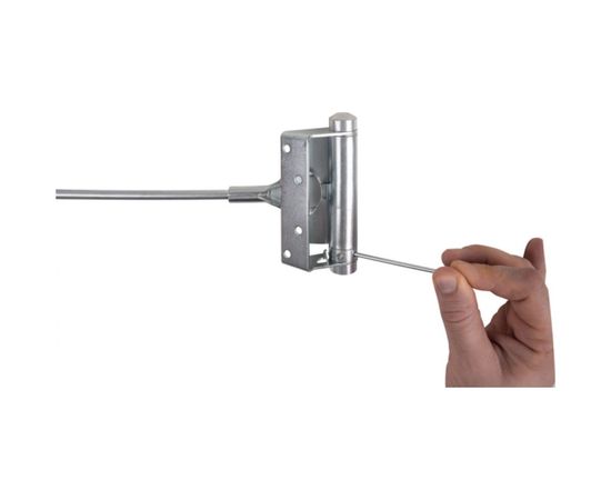 Доводчик для дверей GAH ALBERTS оцинкованный, 100x250 мм 417758 – изображение 2