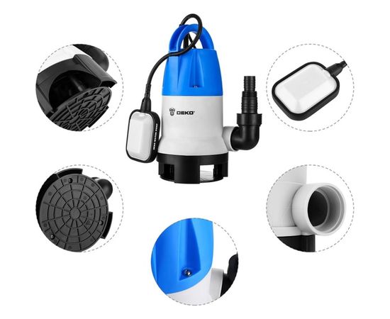 Дренажный насос DEKO DWP-750P 076-0515 – изображение 2