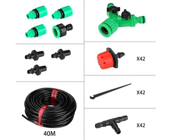 Комплект для капельного полива DEKO DKI40 40 м 065-0945 – изображение 7