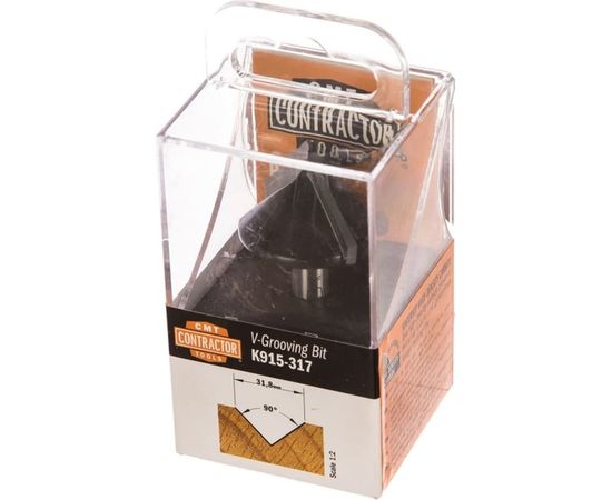 Фреза концевая пазовая c углом 90 градусов Сontractor (31.7x16 мм) CMT K915-317 – изображение 2