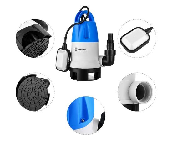 Дренажный насос DEKO DWP-900P 076-0516 – изображение 2
