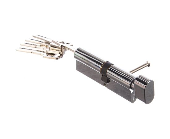 Цилиндровый механизм с вертушкой Fuaro R602/90 mm /45+10+35/ CP хром 5 кл. 32353 – изображение 5